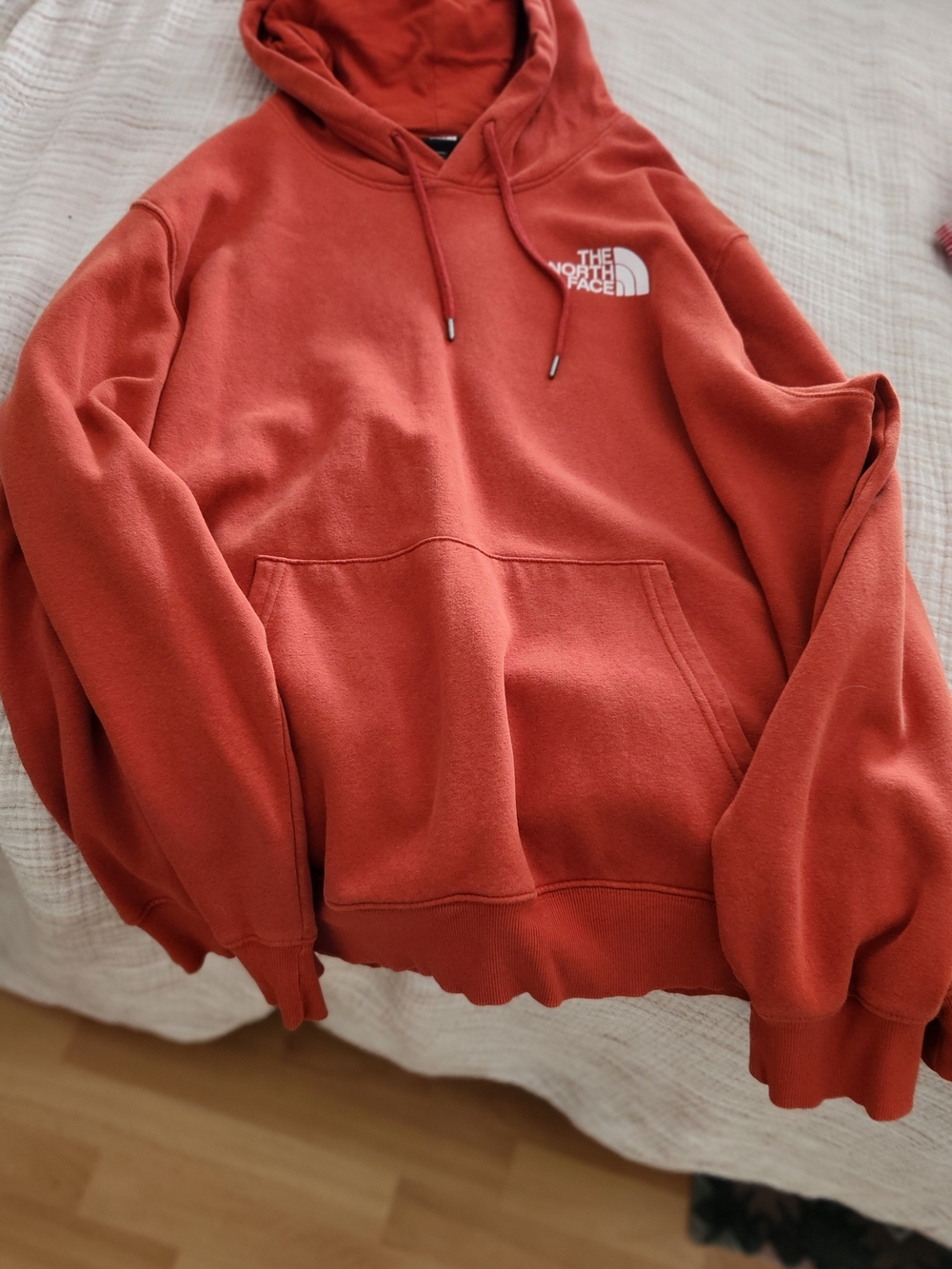 The North Face Men's Burnt Orange  Hoodie XXL